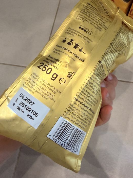 2x 500g kawa Eduscho + gratis woseba