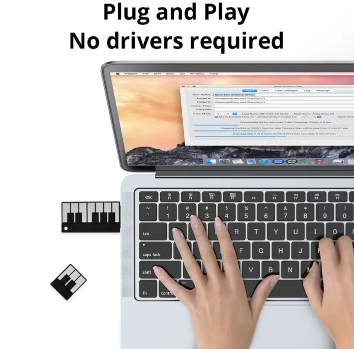 Pen Usb 64 Gb Piano Cartoon Key - Envio Grátis em 48 Horas