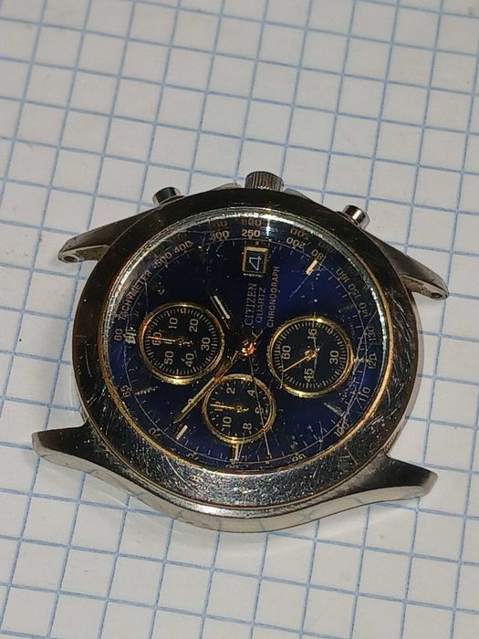 Вінтажний чоловічий годинник CITIZEN хронограф