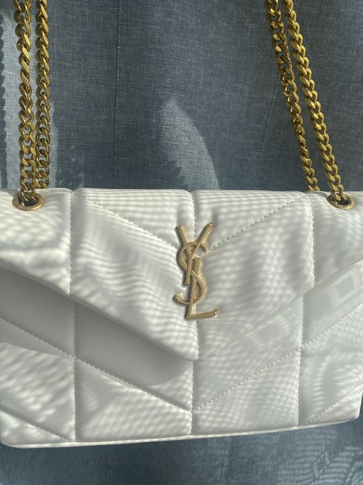 Saint Laurent torebka ysl skóra naturalna