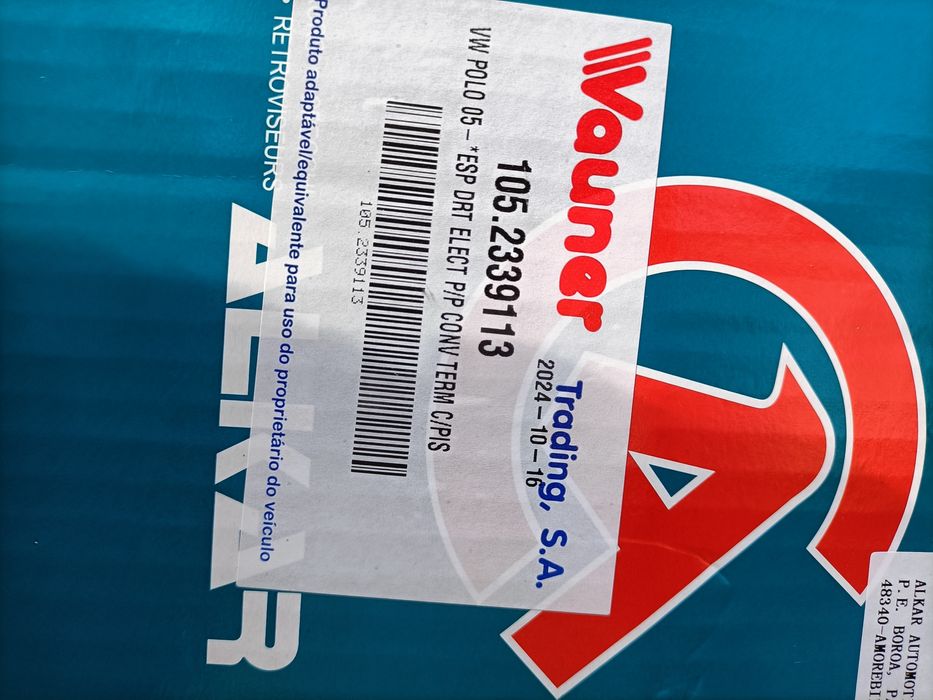 Espelho retrovisor completo direito VW Polo