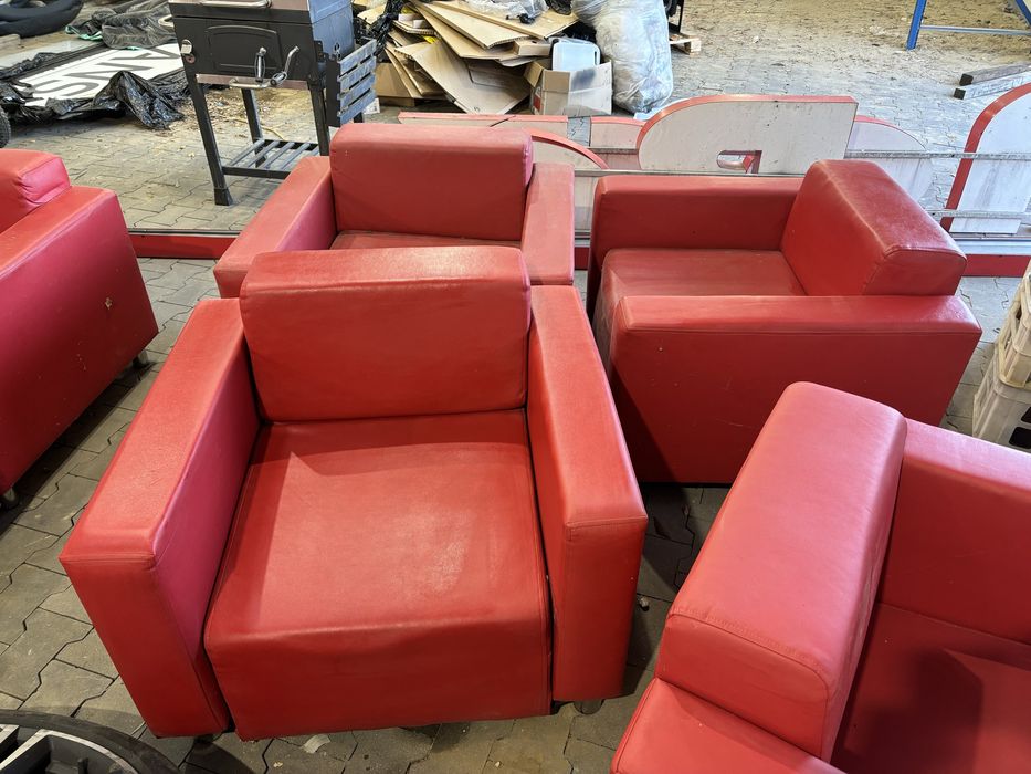 2x Sofa + 6 foteli meble
