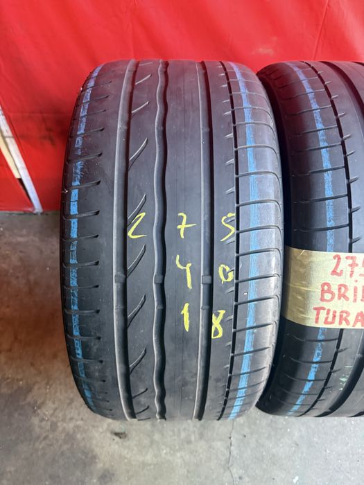 Pneus RFT 275/40/18 Bridgestone semi novos