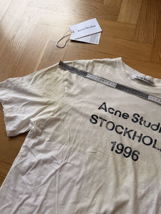 Acne Studios koszulka T shirt (S) biala