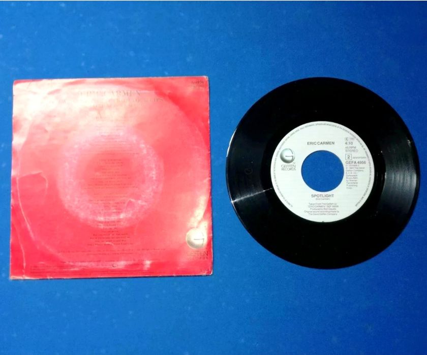 Eric Carmen I want to hear it from your lips Disco Vinil Single 7'' 45