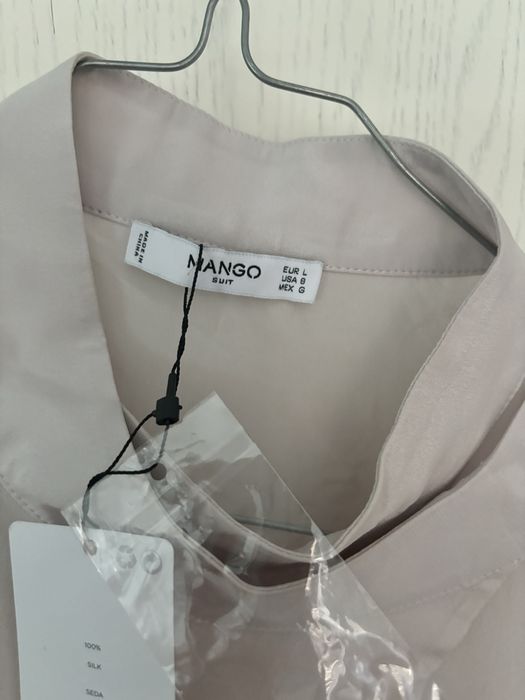 Nowa koszula mango jedwab