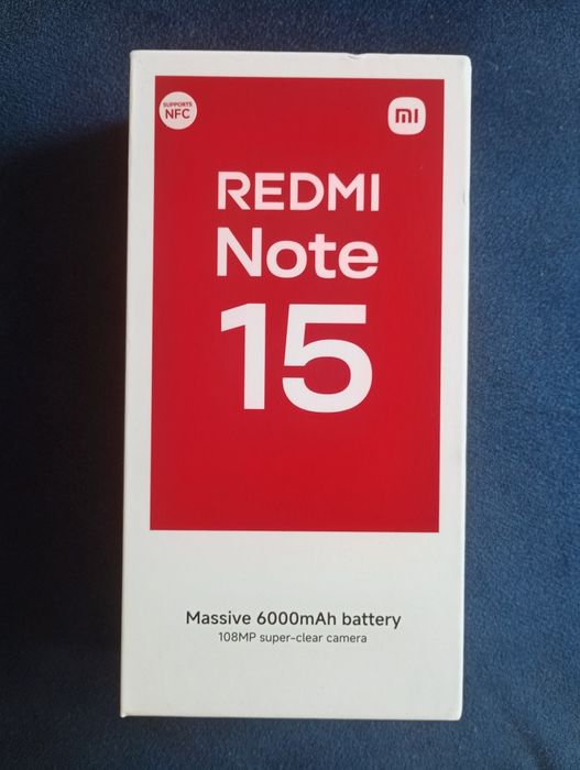 Redmi Note 15 4G 8/256GB Niebieski