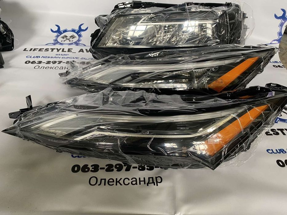Фары Nissan rogue T33 фара Нисан рог ДХО 2021 2022 2023 2024 2025 Фары передние нисан рог т33 Оригинал фара левая нисан рог т33 фара правая нисан рог