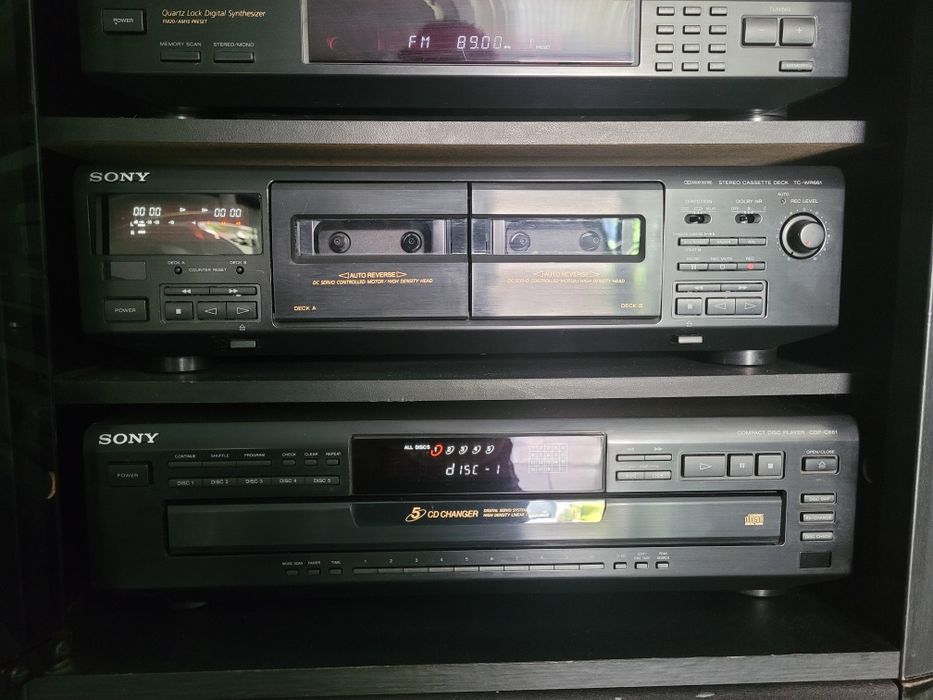 Vendo aparelhagem sony alta fidelidade sistema dobly pro logic