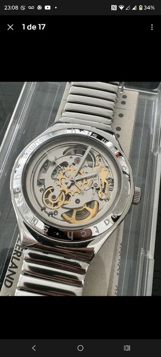 Swatch Irony Automático - YAS100 - Corpo e Alma - Como novo 1997

Esta