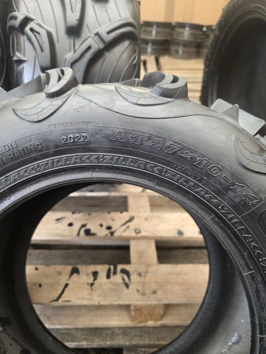 Komplet opon quad AT 27x10-14 R14 47K 6PR Maxxis Zilla+