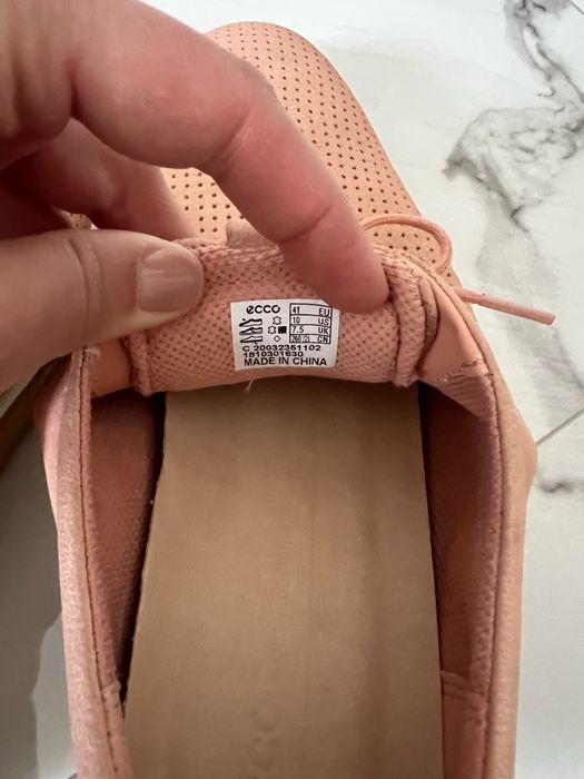 ECCO crepetray  komfortowe SKÓRA 41