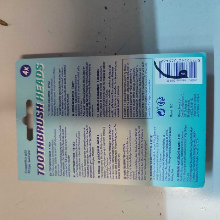 Wymienne szczoteczki