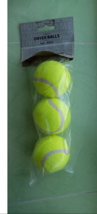 Мячики ("теннисные") для стирки, сушки пуховиков.