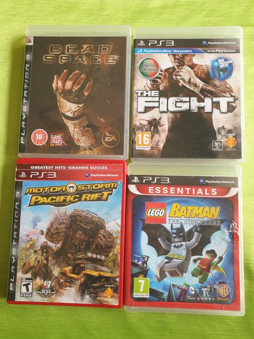Jogo Ps3 - LegoBatman. Dead space.  Motor storm