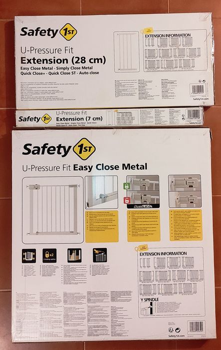 Grades + extensões Safety 1st