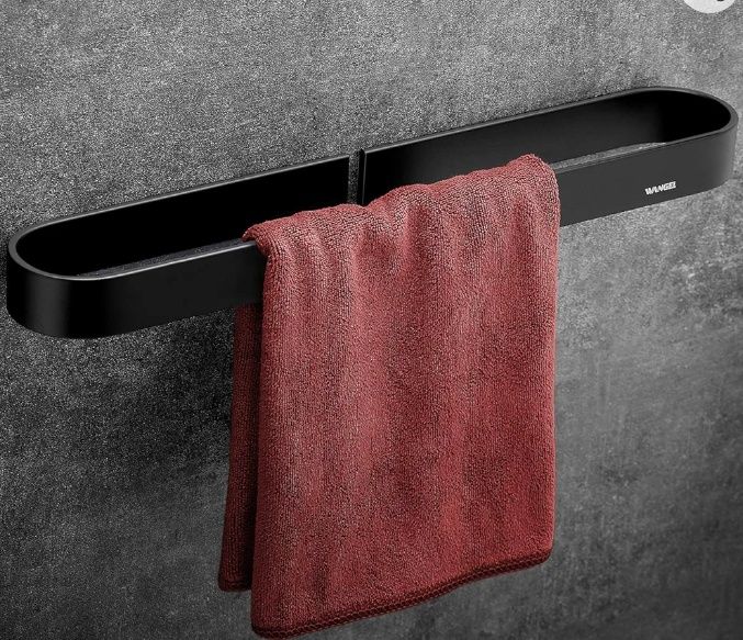 Wieszak aluminiowy bez wiercenia Wangel