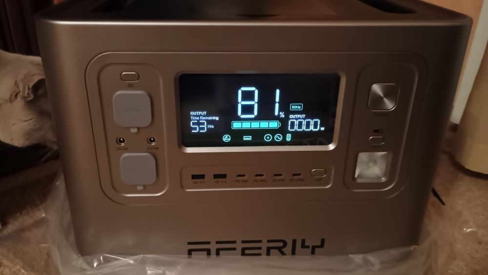 Нова зарядна станція Aferiy AF-P210 2400W 2048Wh LiFePO4