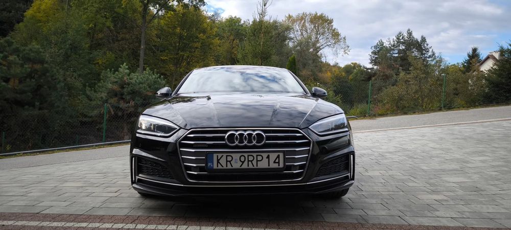 Audi A5 Sportback Audi A5 Sportback Quattro 2.0 TDI – Polski Salon, Bardzo Dobry Stan!
