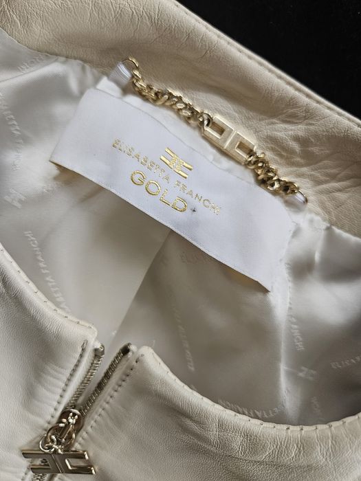 Elisabetta Franchi _ Skóra naturalna xs