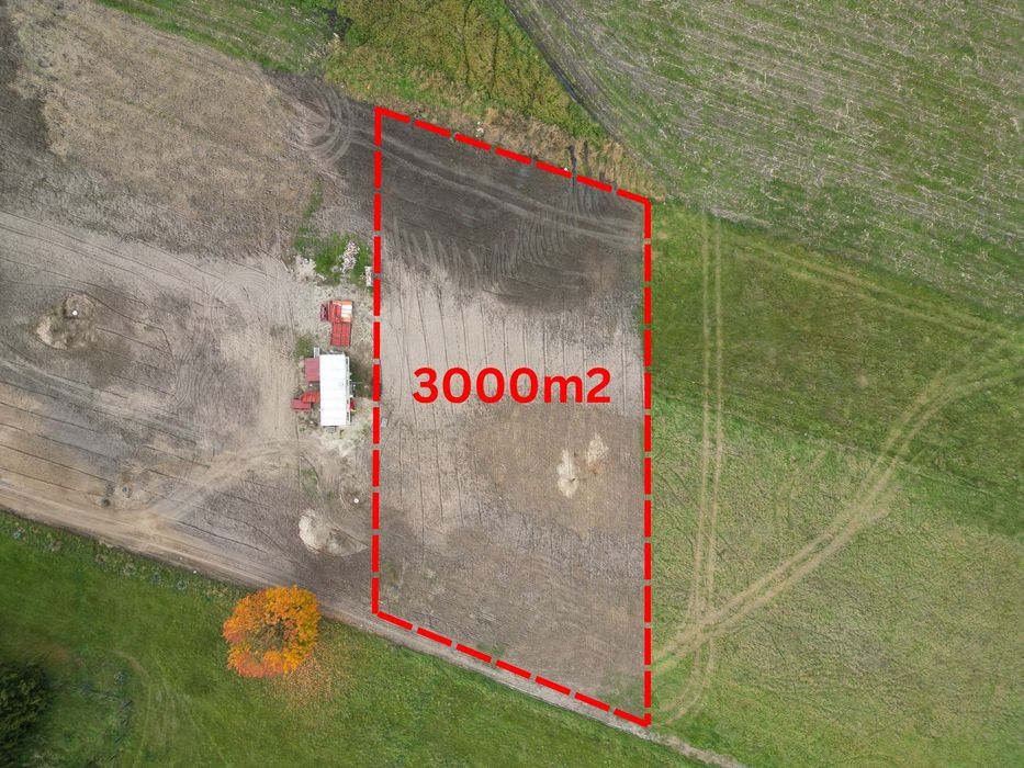 Sprzedam działkę 30ar w Jerzwałdzie