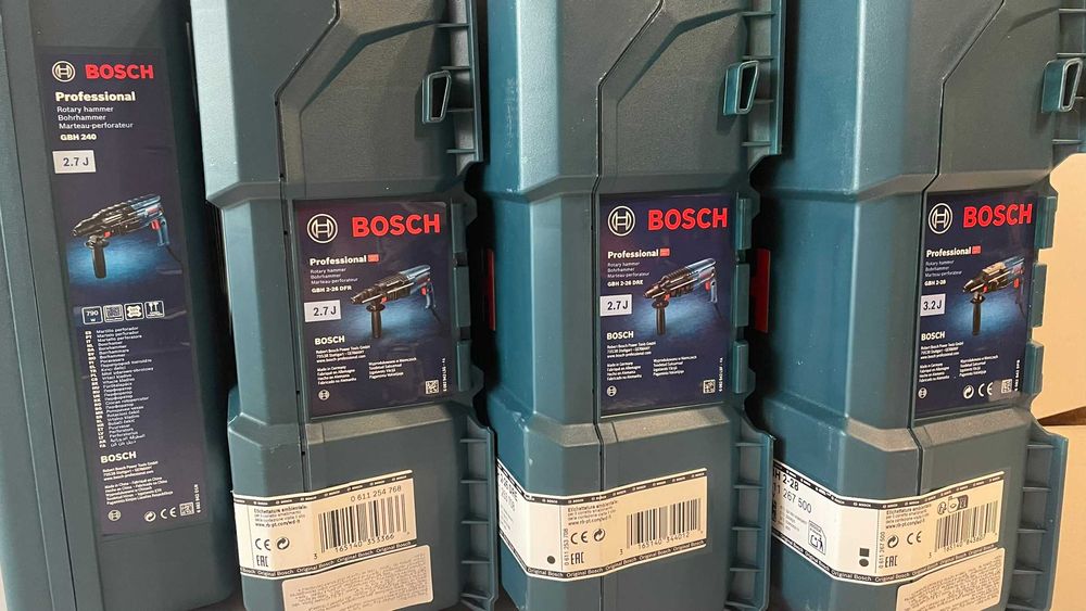 Перфоратор Bosch Professional серии GBH: 2-28; 2-26 DRE; 2-26 DFR; 240