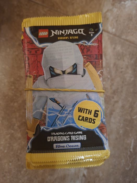 Karty lego ninjago w saszetkach