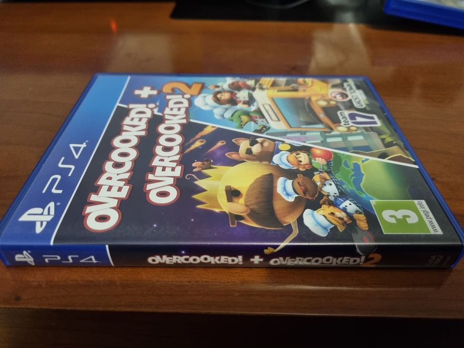 Jogo ps4 overcooked + overcooked 2