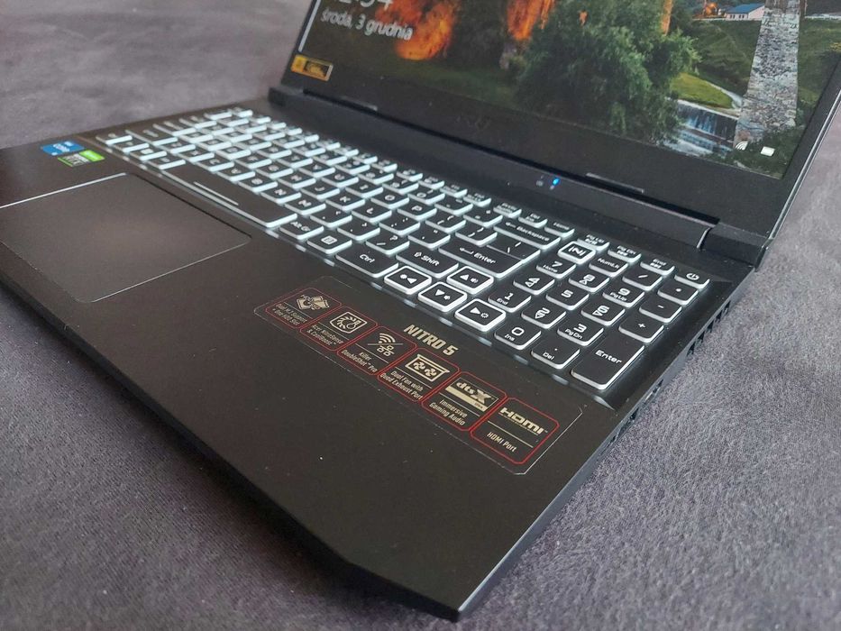 Acer Nitro 5 - RTX3060, RAM 32Gb, SSD 1,5Tb, i5-11400H