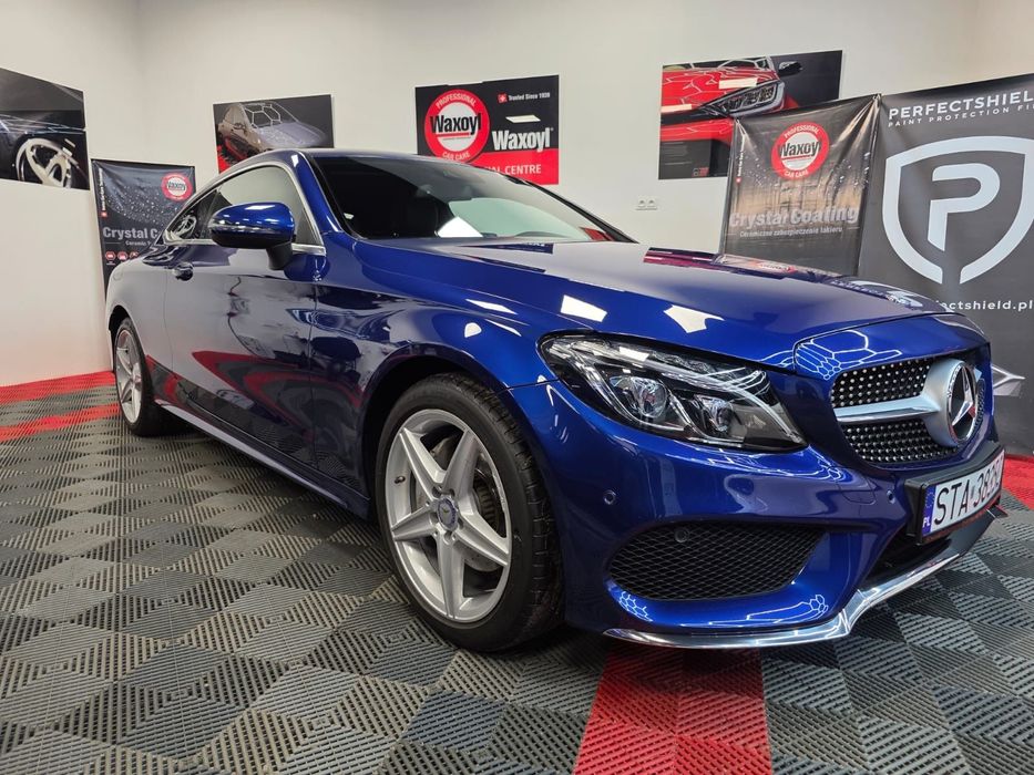 Mercedes-Benz Klasa C I właściciel, salon PL,  I rej. 05.2017, bezwypadkowy, super stan