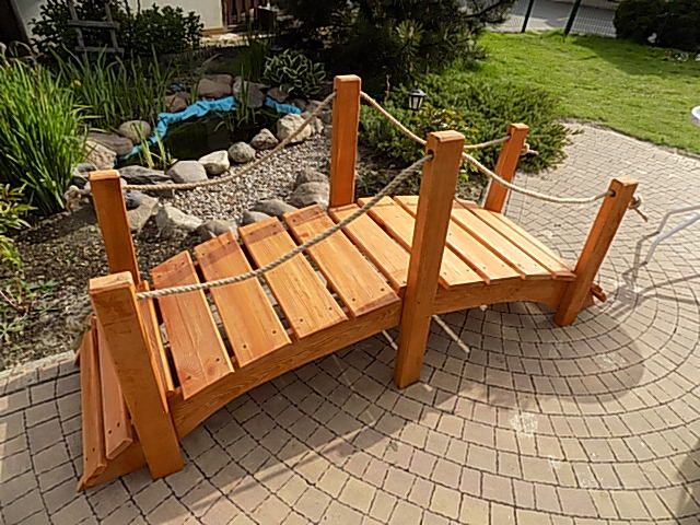 kładka, mostek ogrodowy, 2m długości, wysyłka GRATIS