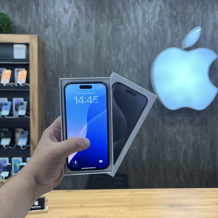 iPhone 15 Pro, 128 GB, Blue Titanium Обмін/Гарантія