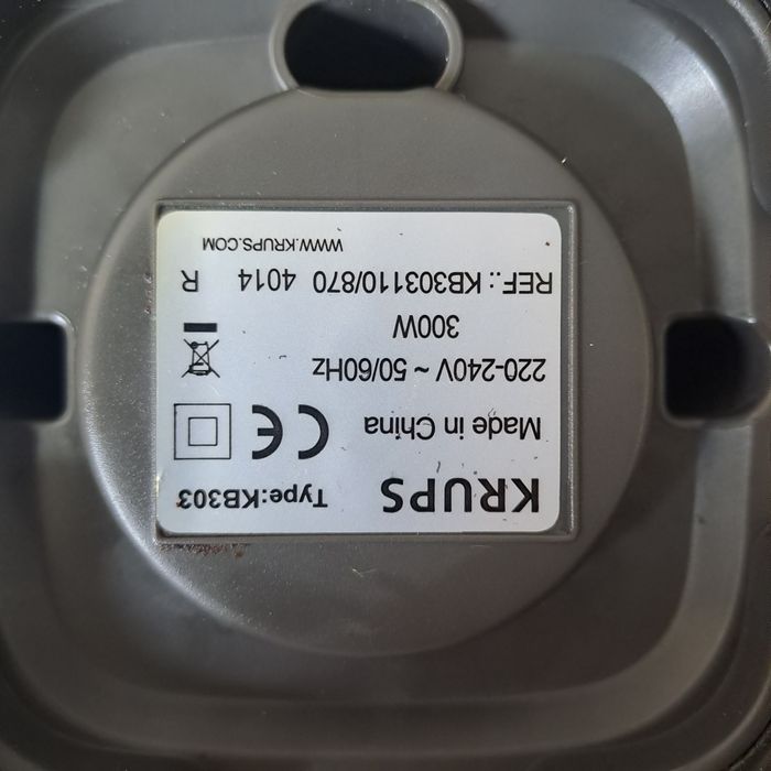 Liquidificadora Krups copo de vidro 600ml