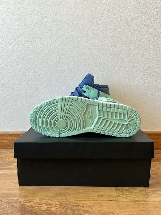 Nike air jordan 1 mid Mystics navy mint foam