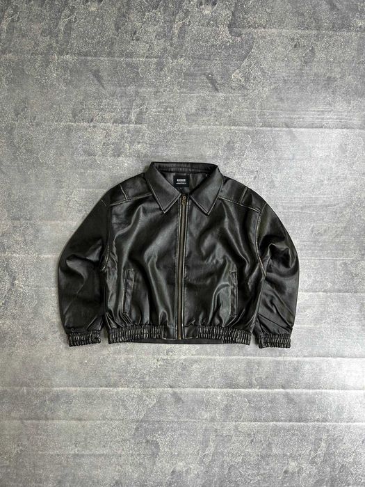 Бомбер чорний куртка зіпка курточка черная opium archive black jacket