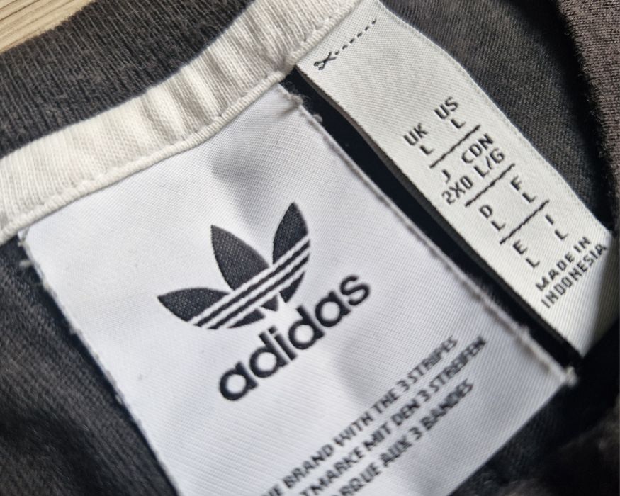 Koszulka * Adidas * Logo * L *