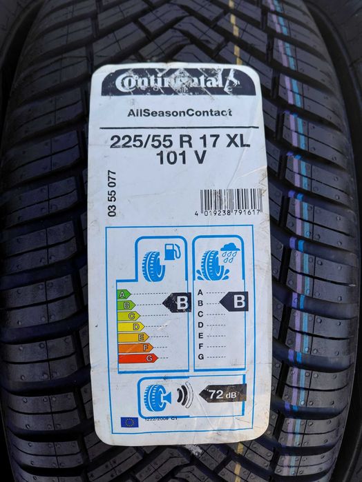 Резинна всесезонна НОВА Continental All Season Contact  225.55.17
