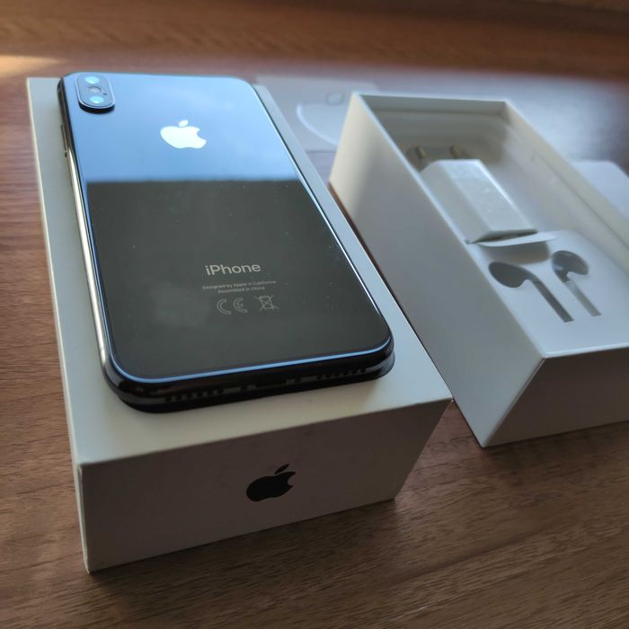 iPhone X, Space Gray, 64GB