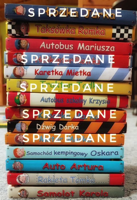 5  książeczek z  serii Mały chłopiec