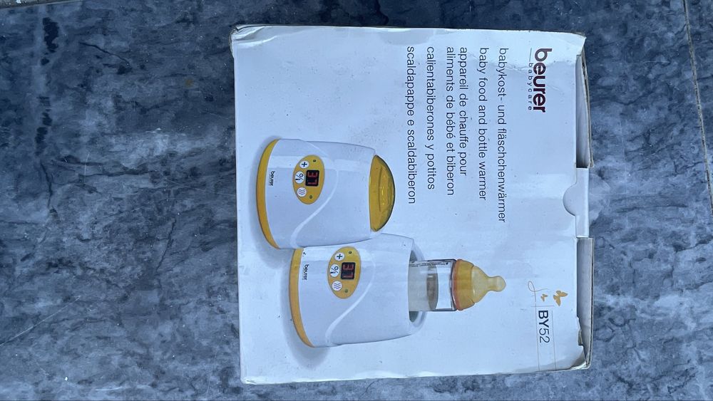 Aquecedor de biberão bebé Beurer BY52 como novo