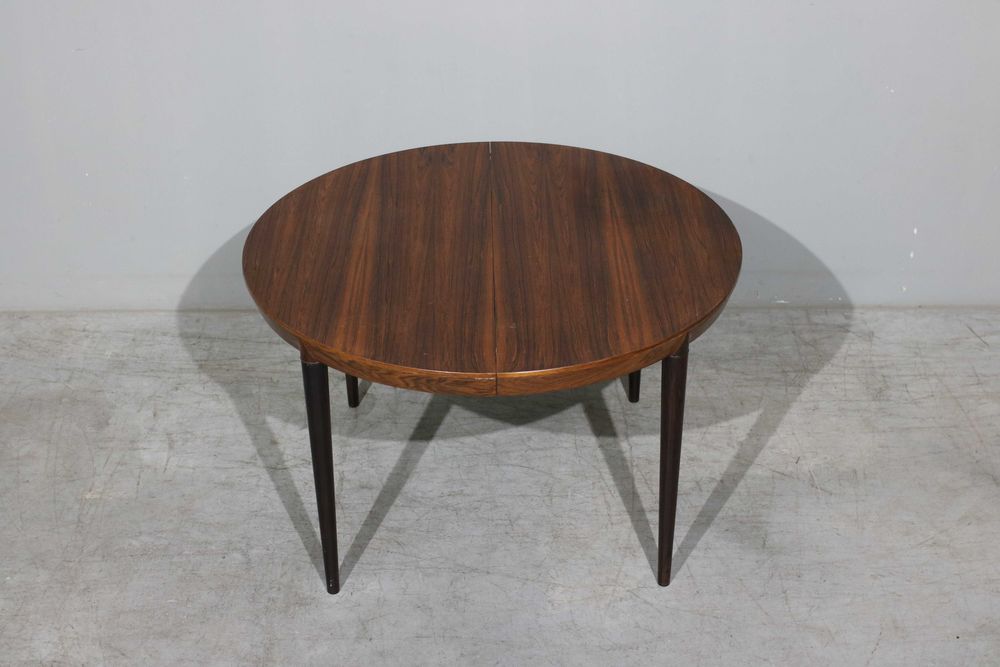 Mesa de jantar redonda Severin Hansen em pau santo | Meados do Século