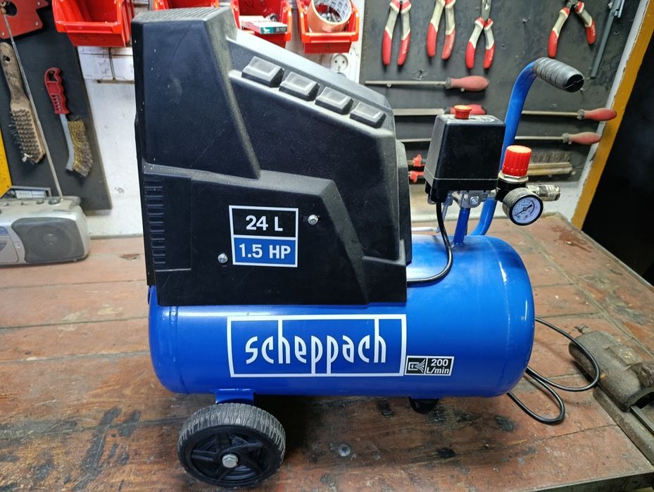 Sprężarka/kompresor scheppach 24 l