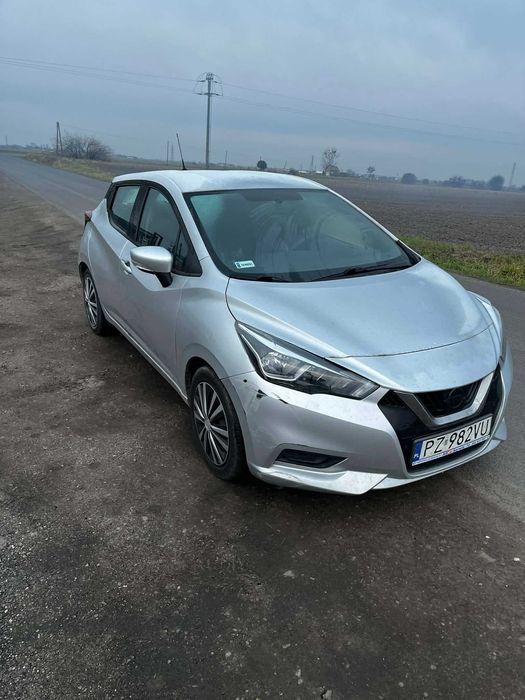 nissan micra uszkodzony