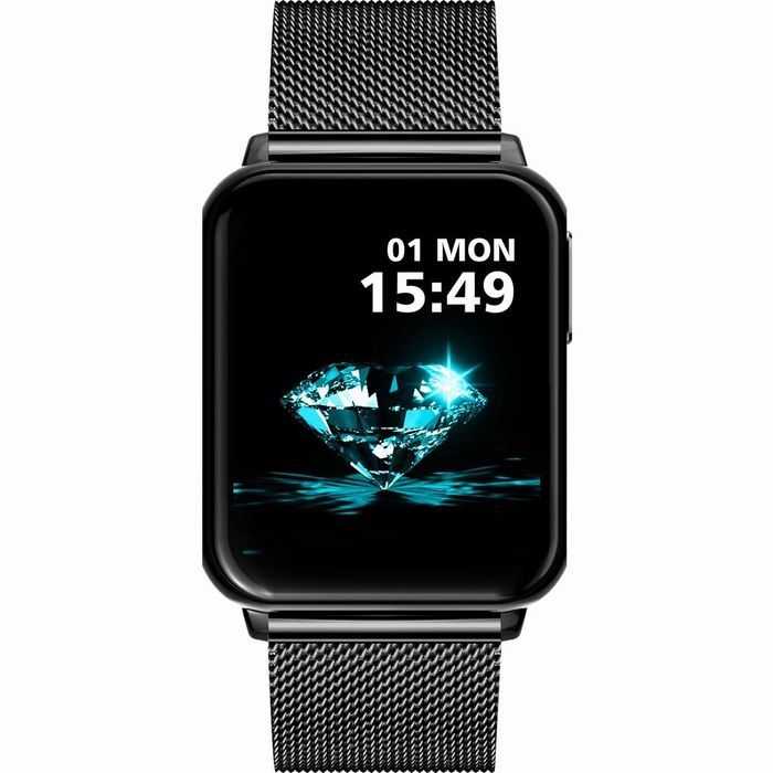 Smartwatch Gravity Granatowo Czarny 2 Paski GT17-9