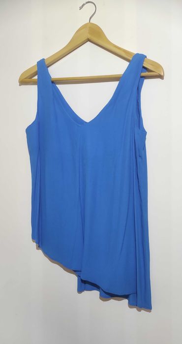 Blusa Azul de Alças - Mulher