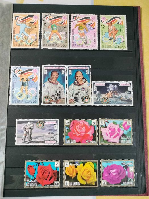 Lindíssima Coleção de 69 Selos antigos