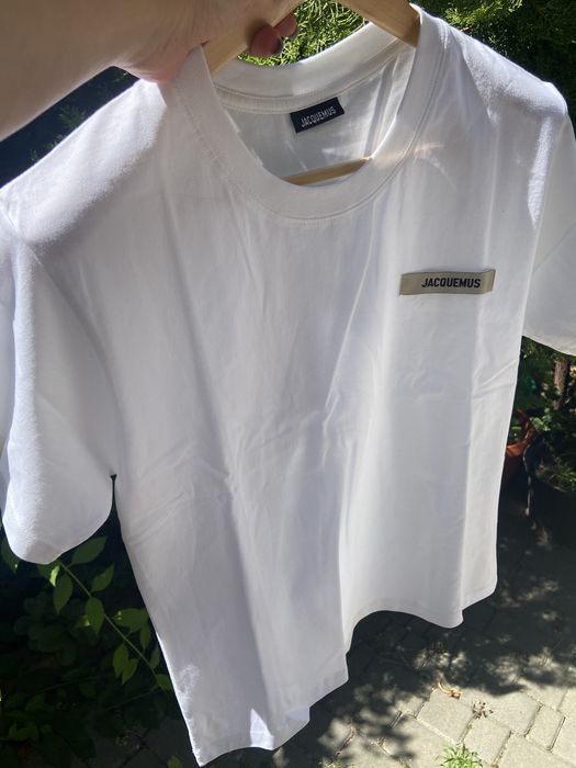 Футболка белая Jacquemus премиум рS