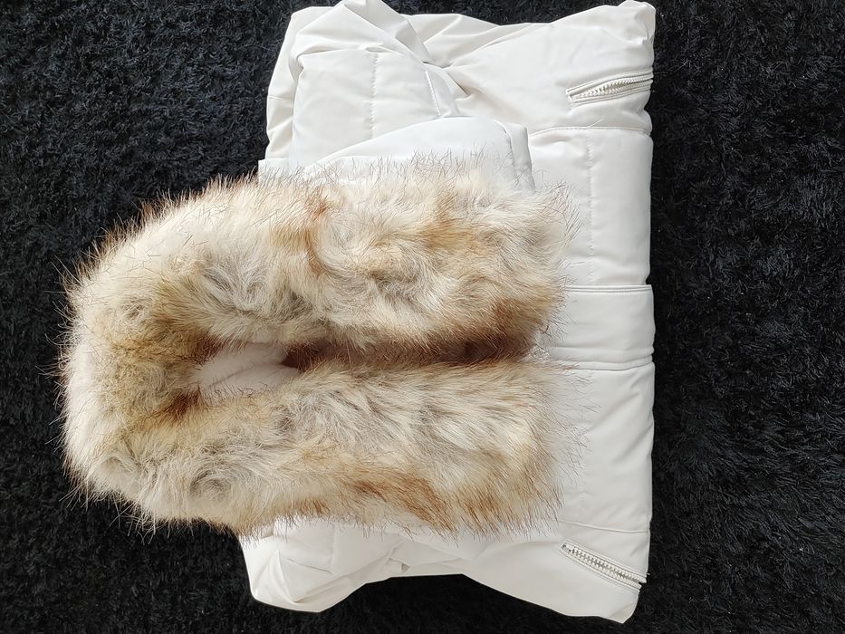 PARKA ZARA Alongada Repelente à Agua