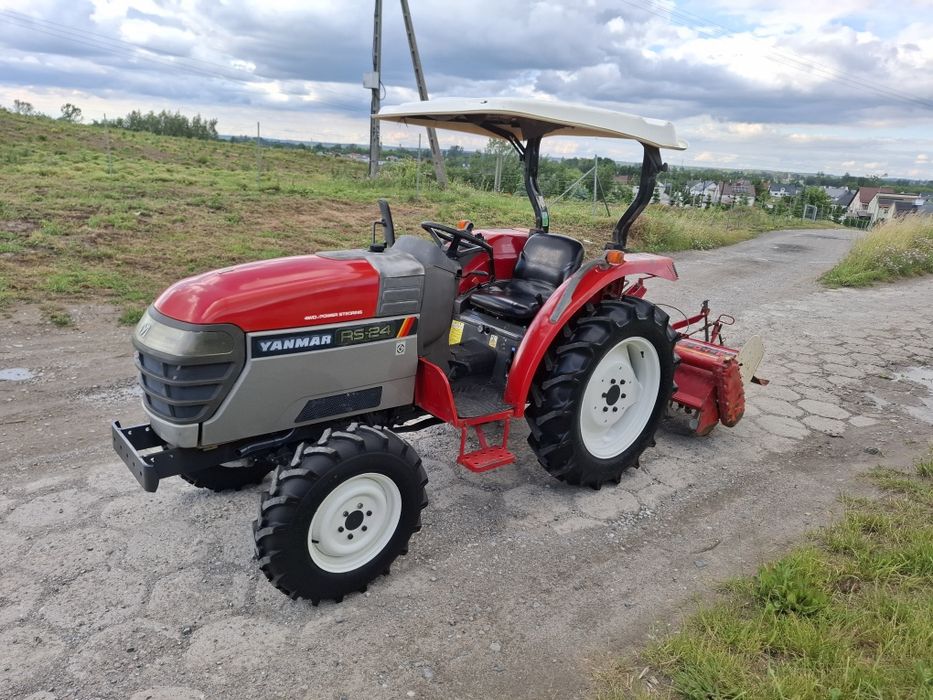Traktorek japoński 4x4 Yanmar RS 24  wspomaganie rewers śliczny