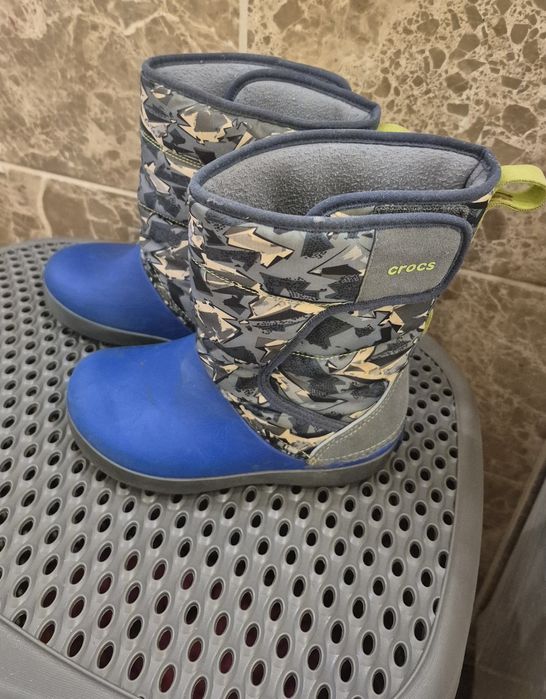 Зимові чоботи дитячі Crocs  12р  (29р)